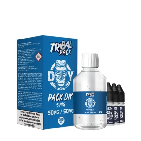 Pack DIY VDLV 50/50 3 mg/mL – Base neutre + boosters 200 ml | La Vapote | France