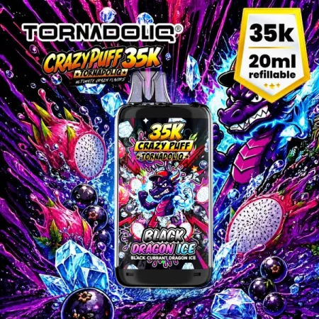 Crazy Puff Tornadoliq 35 Milles Taffs