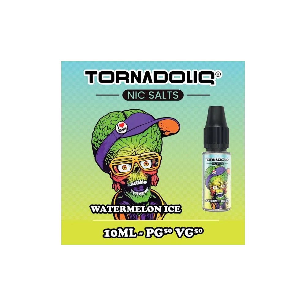 Eliquide Pastèque Ice Sels Tornadoliq 10ML
