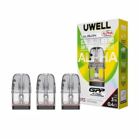 Cartouches Gpp Alpha Uwell 3ML