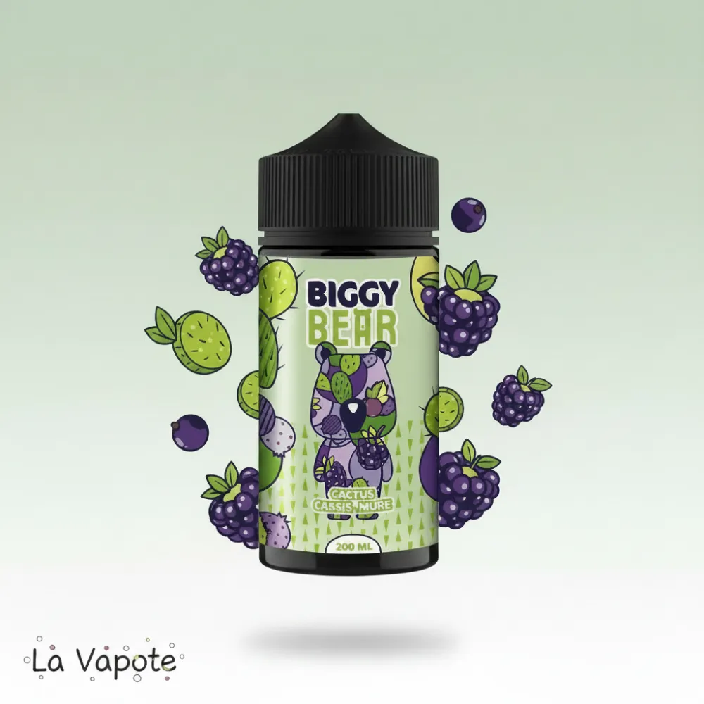 Eliquide Cactus Mûre Biggy Bear 200ML