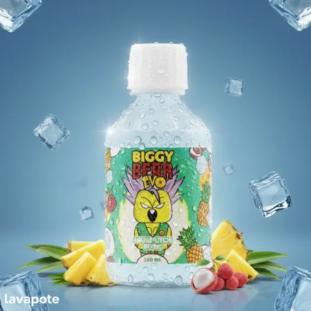 Eliquide Ananas Litchi Givré Biggy Bear