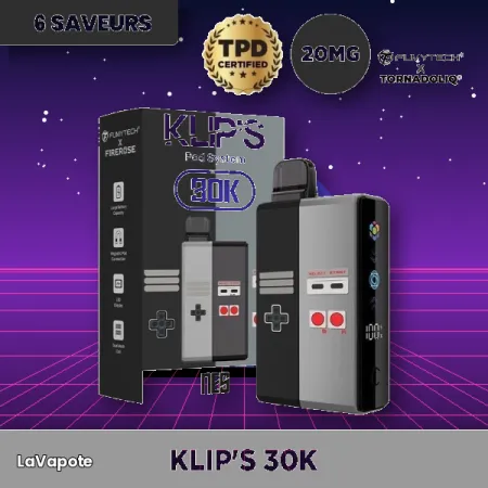 Pack Klip's Tornadoliq 30K Fumytech
