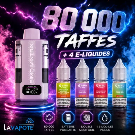 Kit Puff Mixtrix 80K Bimo