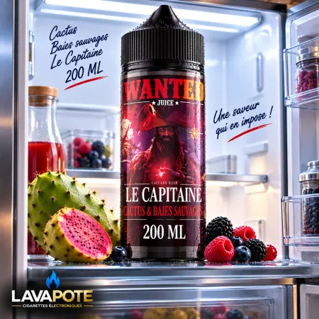 Eliquide Cactus Baies Wanted Juice 200ML baies sauvages et cactus