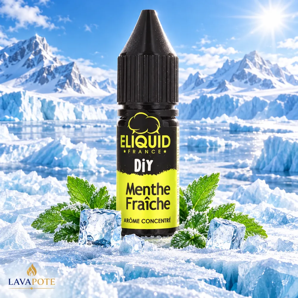 Concentré Arôme Menthe Glaciale Eliquid France 10ML