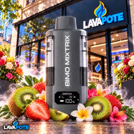 Puff Mixtrix Bimo 80K fraise kiwi