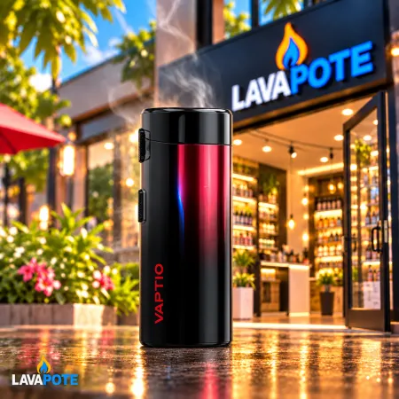 Box Cosmo Nebula Mod Vaptio noir et rouge