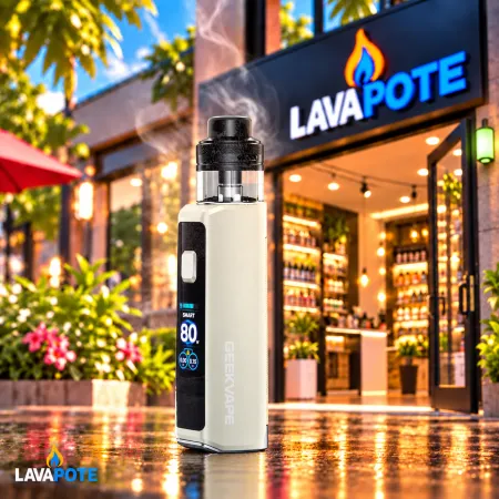 Box Aegis Force Geek Vape blanche crème