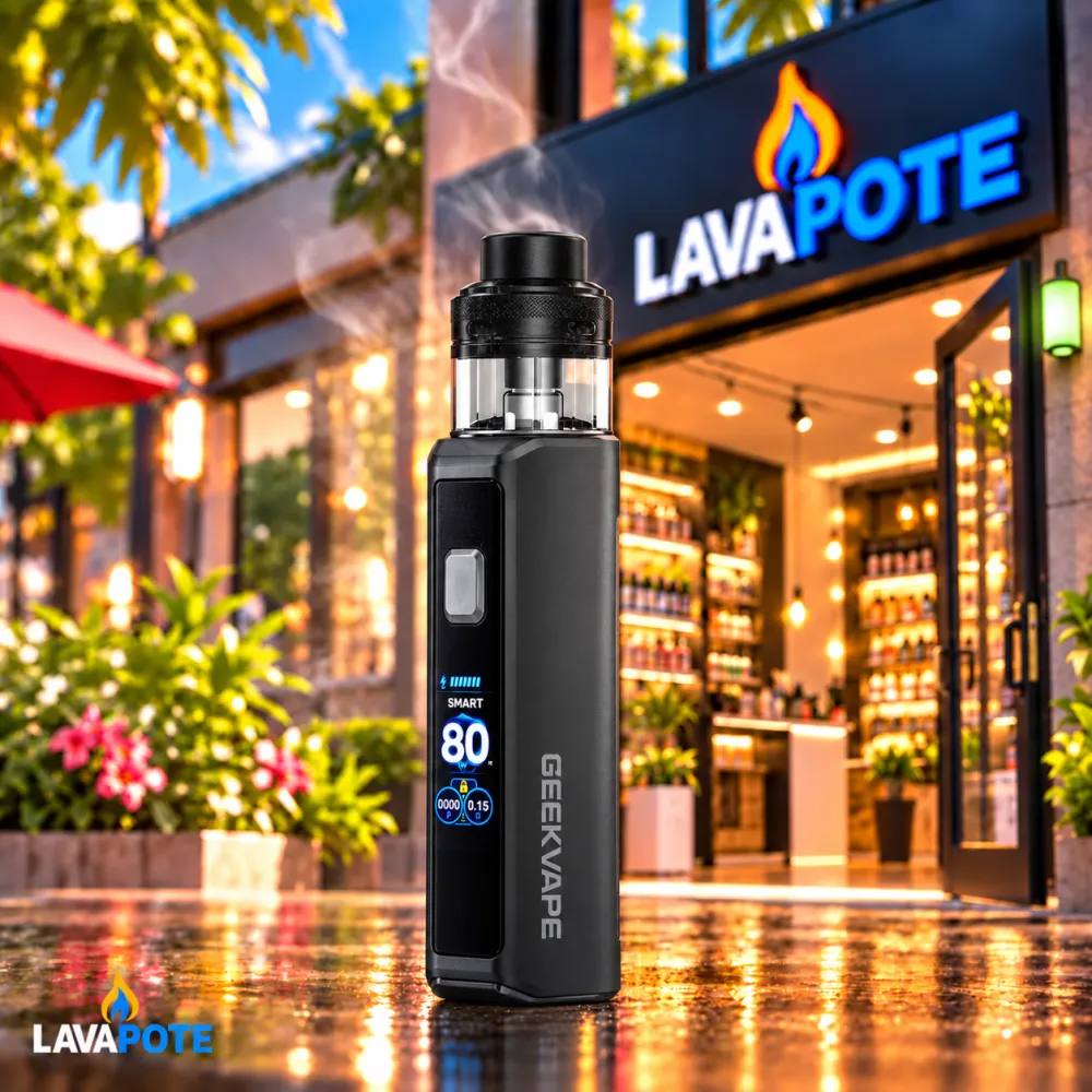 Box Aegis Force Geek Vape noir, black