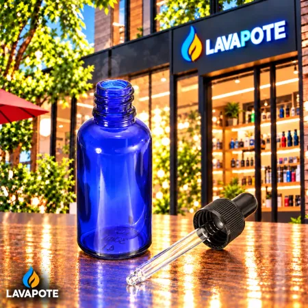 La Vapote propose, ces flacons de verre en 30 ML pour les vapoteurs
