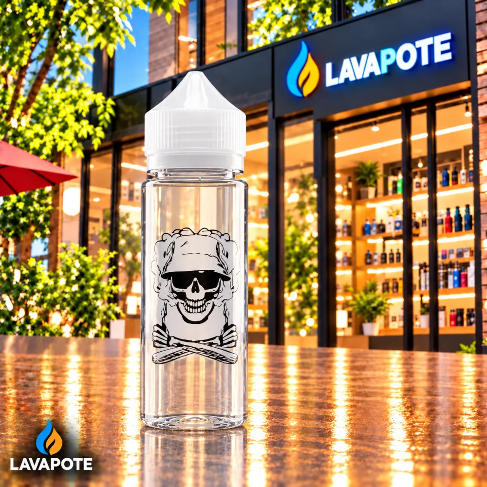 Flacons E-liquides Gradués Skull 120ML