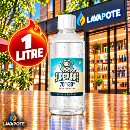 Base 70-30 PG - VG Supervape 1L