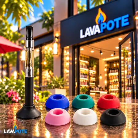 Porte E cigarette Ventouse
