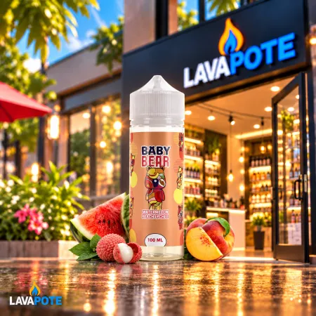 Watermelon Peach Lychee Baby Bear 100ML