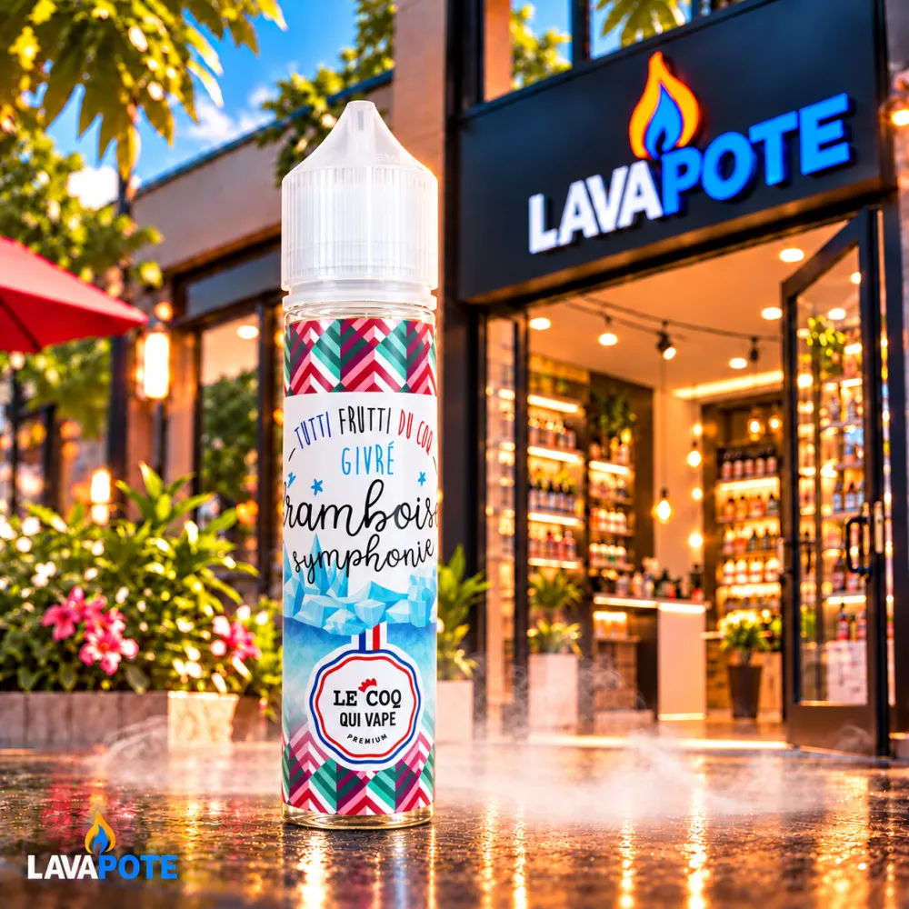 Eliquide Framboise Ice Le Coq Qui Vape 50ML