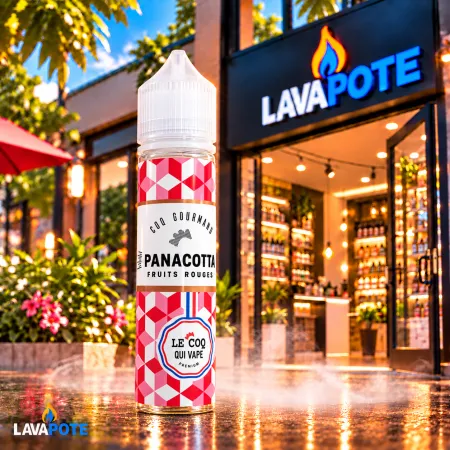 Eliquide Charlotte Aux Fraises Le Coq Qui Vape 50ML