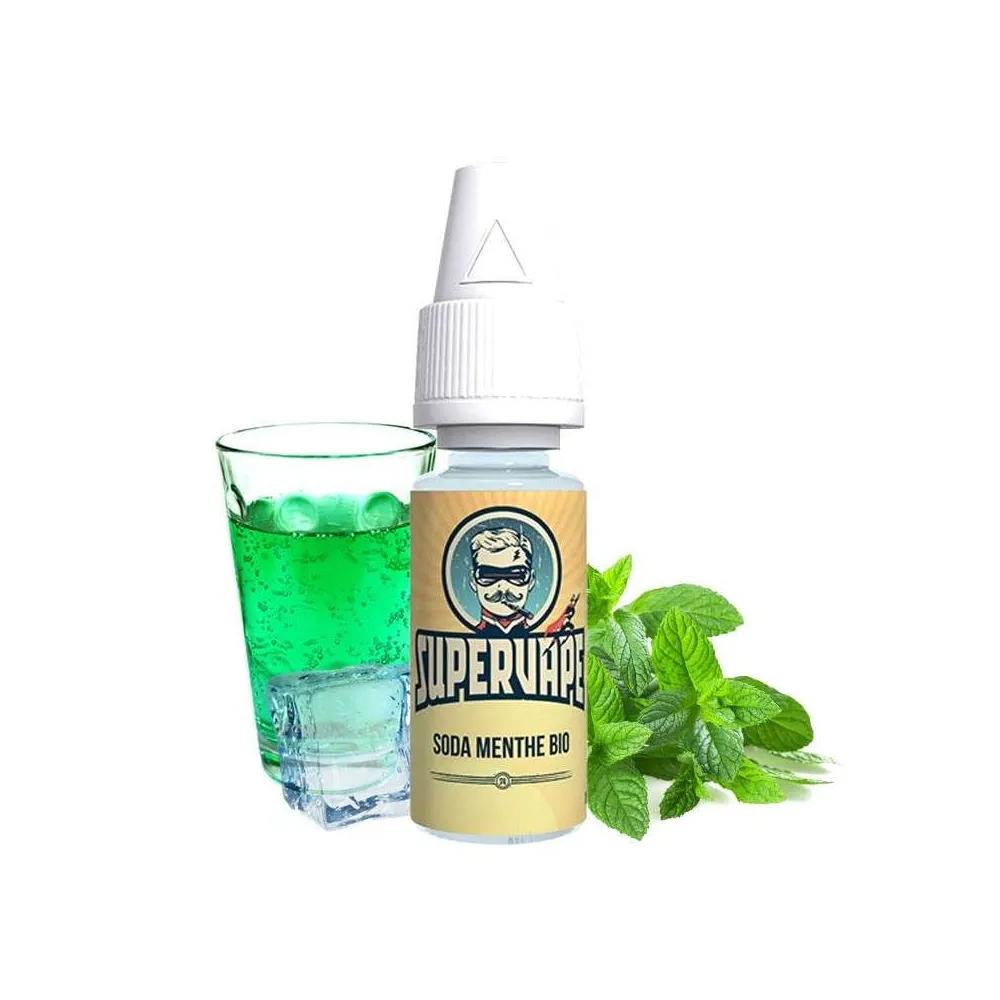 Soda Menthe Bio Supervape 10ML - La Vapote
