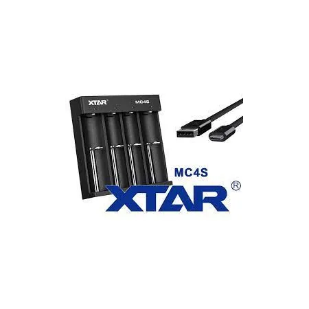 Chargeur MC4S  X4 Xtar - La Vapote