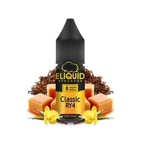 Classic RY4 Zéro Eliquid France 10ML - La Vapote