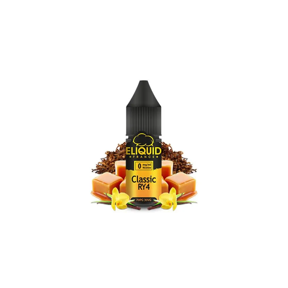 Classic RY4 Zéro Eliquid France 10ML - La Vapote