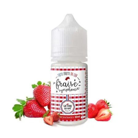 Fraise Symphonie Le Coq Qui Vape 30ML - La Vapote