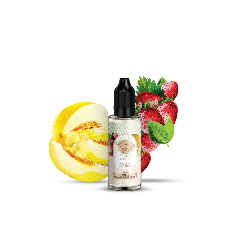 Melon Fraise Des Bois Petit Verger 30ML - La Vapote