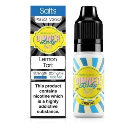 Lemon Tart Salt Dinner Lady 10ML - La Vapote