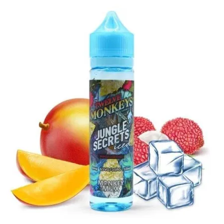 Fraise Mangue Litchi Ice Twelve Monkeys - La Vapote
