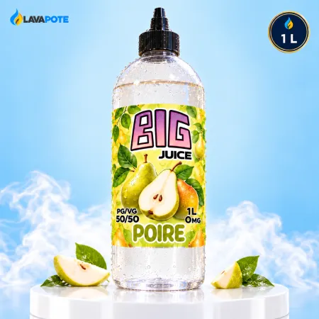 Eliquide Poire Big Juice 1L