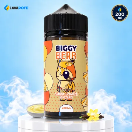 Smooth Vanilla Custard Biggy Bear 200ML