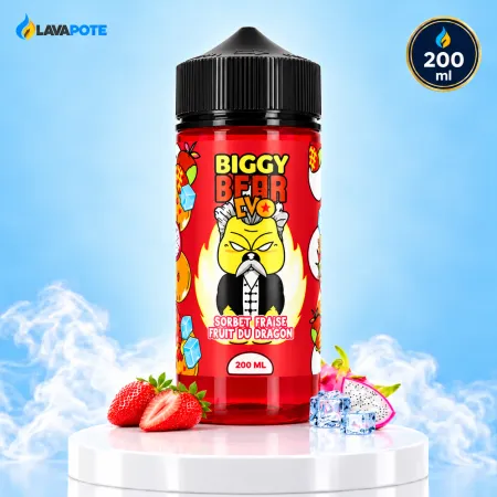 Sorbet Fraise Fruit Dragon Biggy 200ML