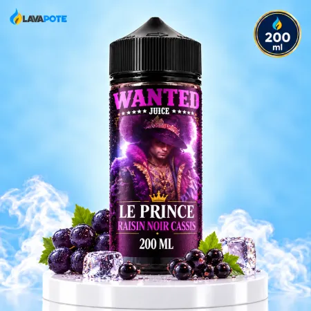 Eliquide Raisin Cassis Glacé Wanted 200ML