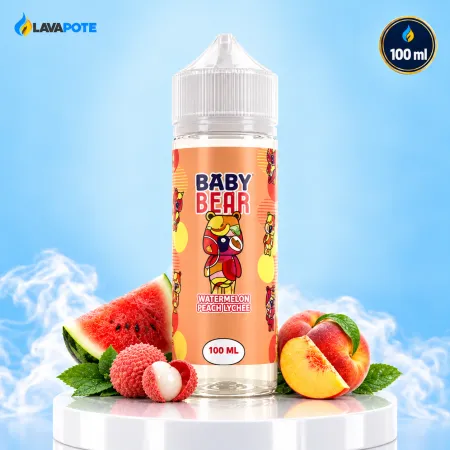 Eliquide Watermelon Peach Lychee Baby Bear 100ML