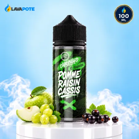 Eliquide Pomme Raisin Cassis Cabochard 100ML