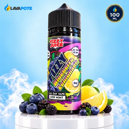 Eliquide Myrtilles Limonade Citron Fizzy 100ML