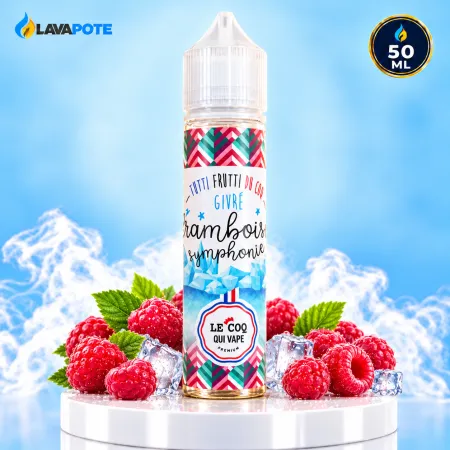 Eliquide Framboise Ice Le Coq Qui Vape 50ML