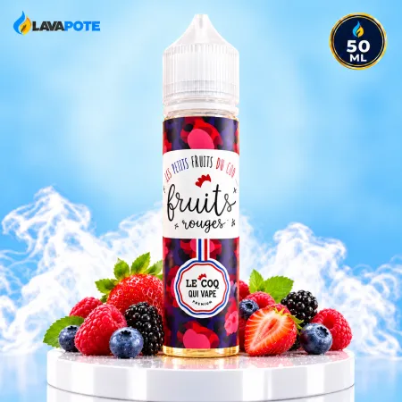 Eliquide Fruits Rouges Le Coq Qui Vape 50ML