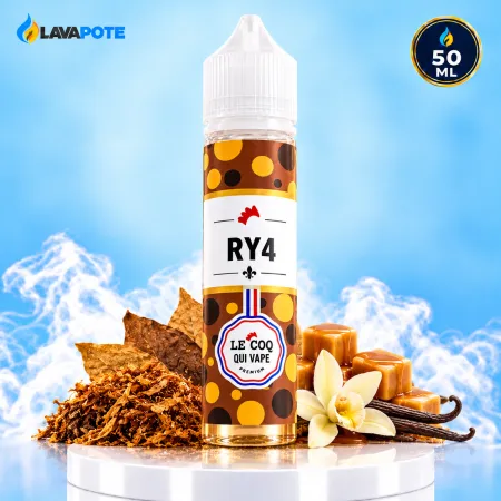 Eliquide RY4 Le Coq Qui Vape 50ML
