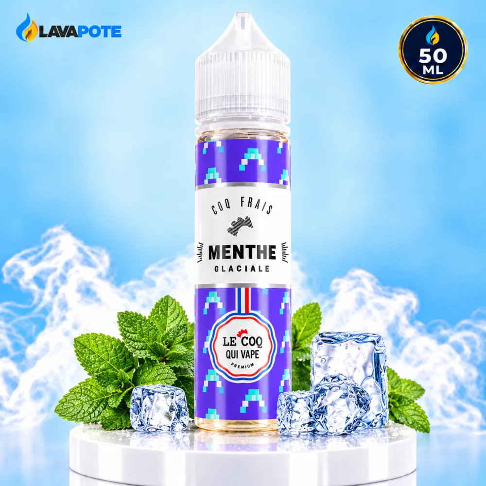 Eliquide Menthe Glaciale Le Coq Qui Vape 50ML