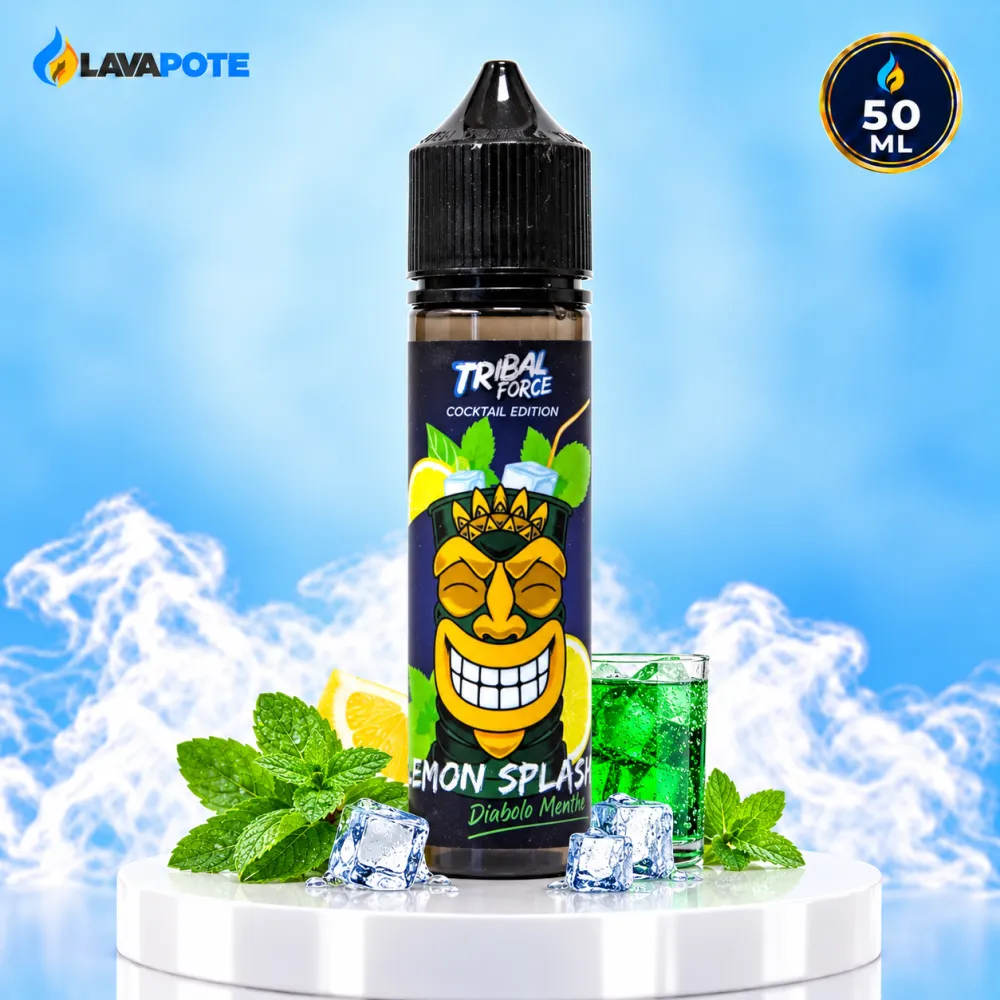 Eliquide Lemon Splash Mint Tribal Force 50ML