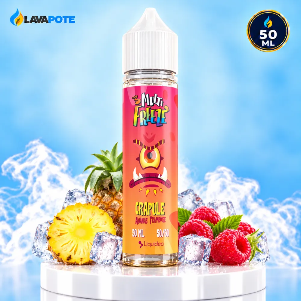 Eliquide Ananas Framboise Liquideo 50ML