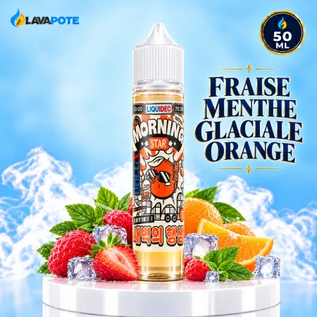 Eliquide Fraise Orange Ice Liquideo 50ML