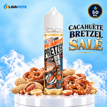 Eliquide Cacahuète Bretzel Liquideo 50ML