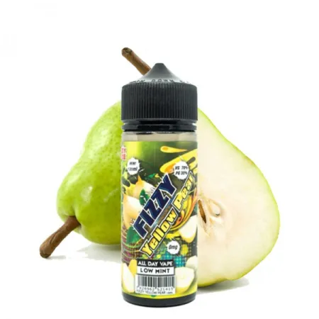 Yellow Pear Fizzy 120ML, eliquide à la poire France Belgique