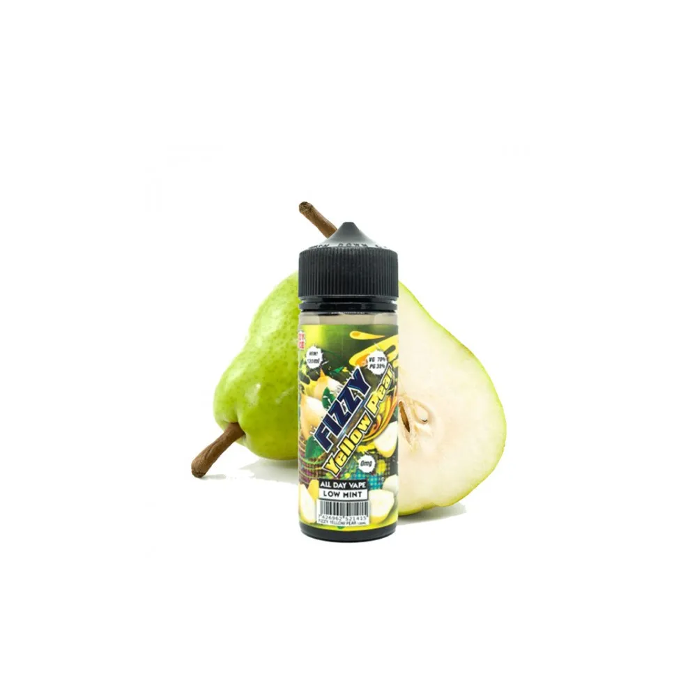 Yellow Pear Fizzy 120ML, eliquide à la poire France Belgique