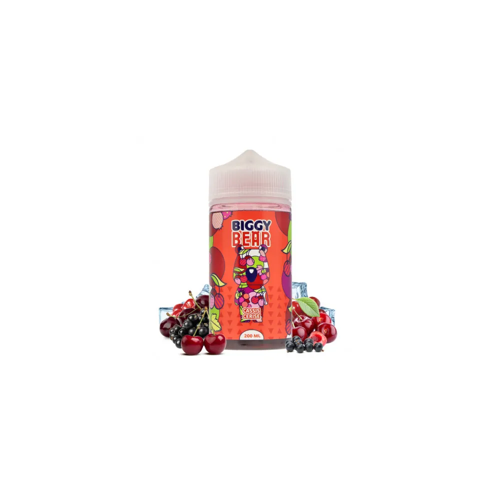 E liquide Cassis Cerise Biggy Bear 200ML