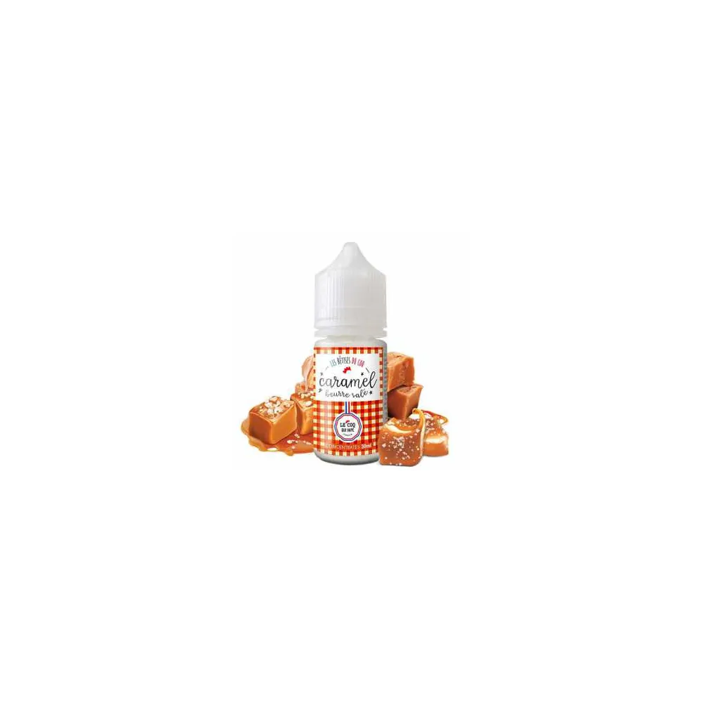 cConcentré d'aôme Caramel Beurre Salé Le Coq Qui Vape 30ML