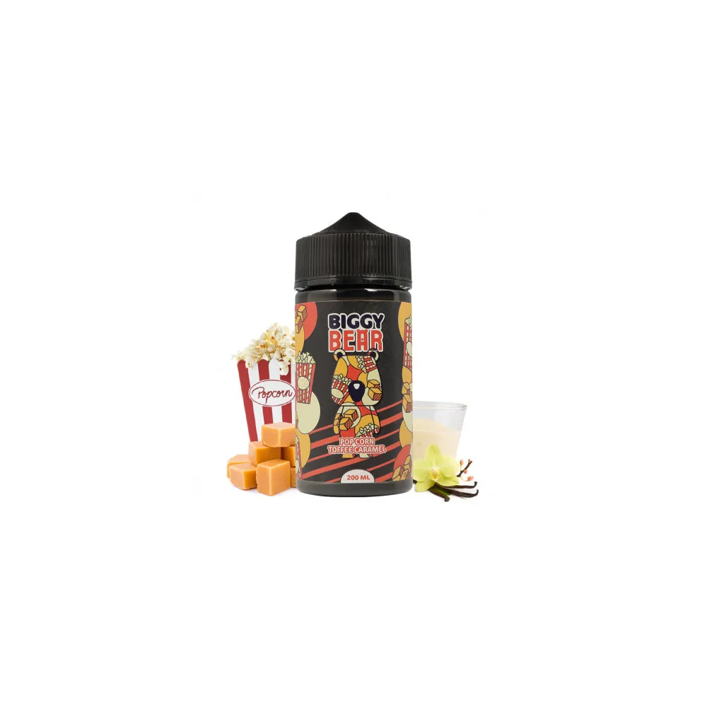 Pop Corn Toffee Caramel Biggy 200ML