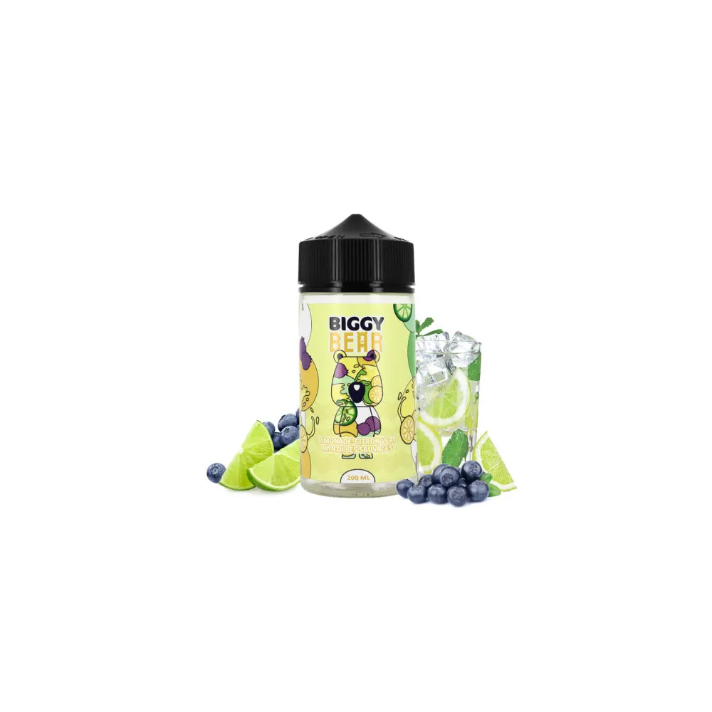 Limonade Citron Vert Myrtilles Biggy 200ML